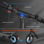 iScooter E9T Max Electric Scooter (German version) — Black