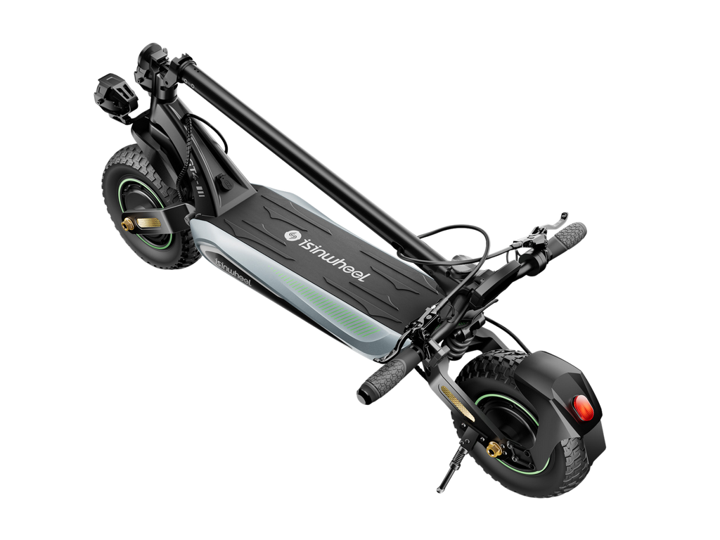 isinwheel GT4 Single Motor Off-Road Electric Scooter — Black