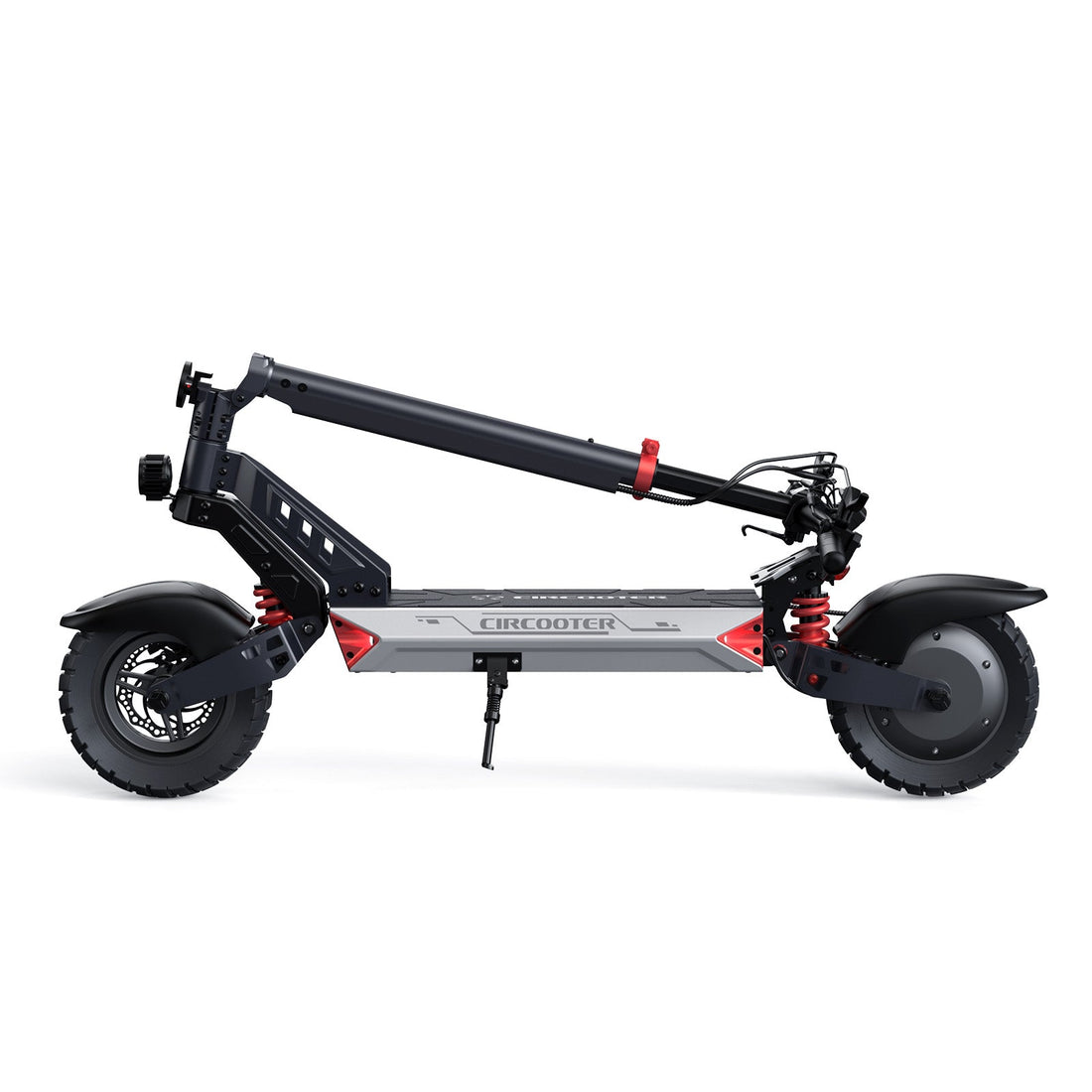 Circooter Landturbo Pro Off-Road Electric Scooter — Brakes, tyres and suspension