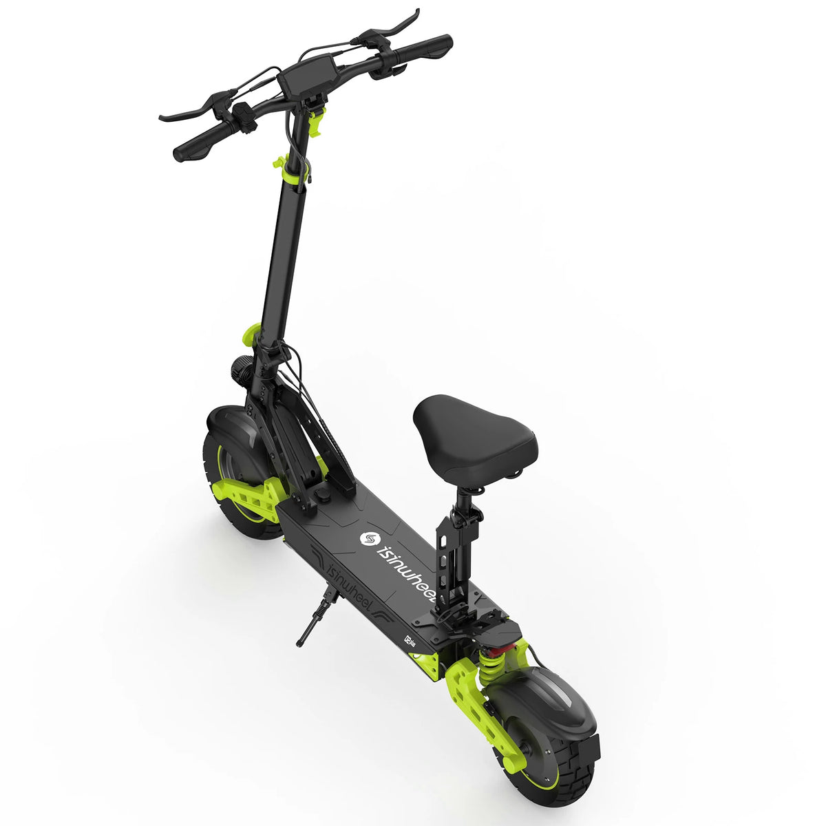 isinwheel D2 Plus, rear three-quarter view
