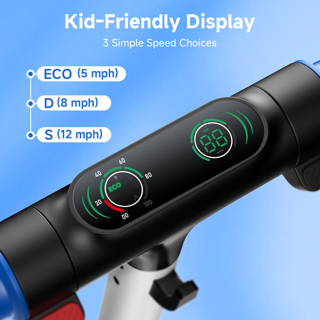 isinwheel S4 Kids' Electric Scooter — Battery, range and charging