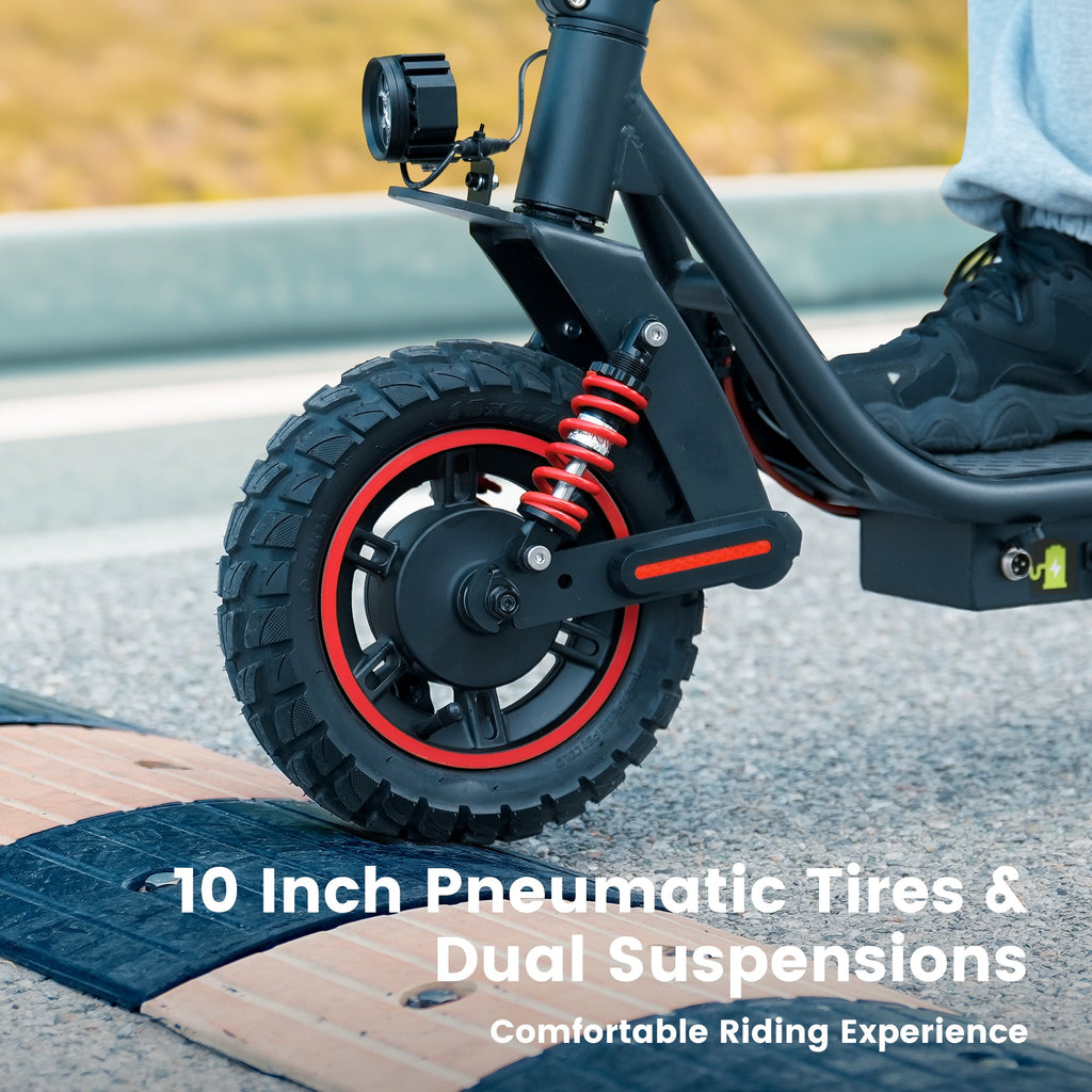 iScooter i10 Pro Commuter Electric Scooter — Black