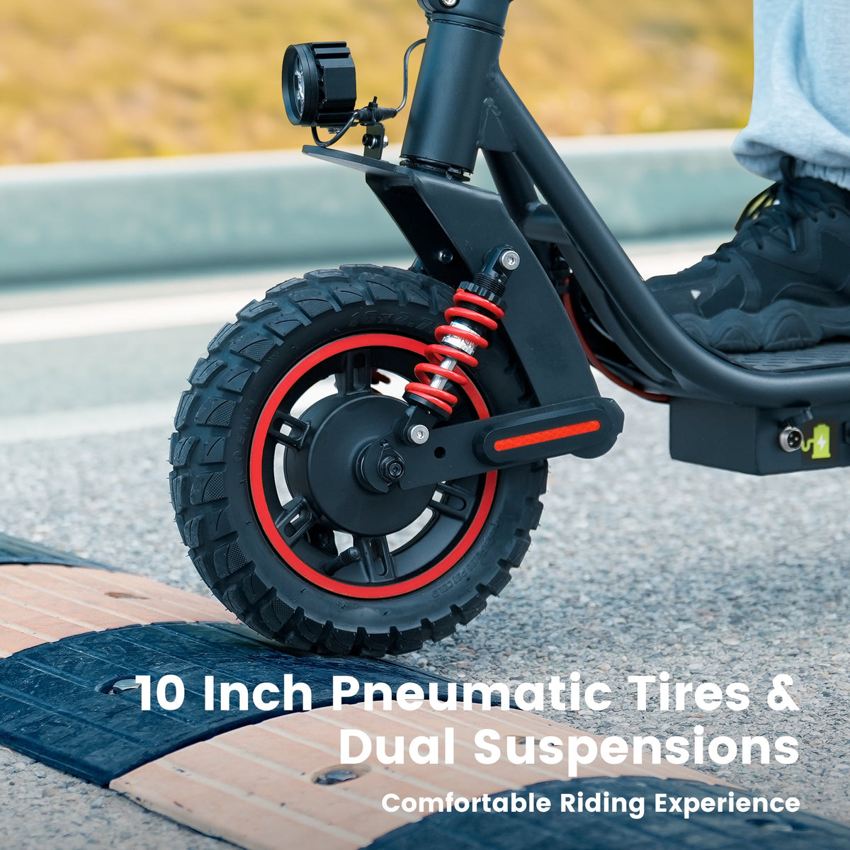 iScooter i10 Pro Commuter Electric Scooter — Black