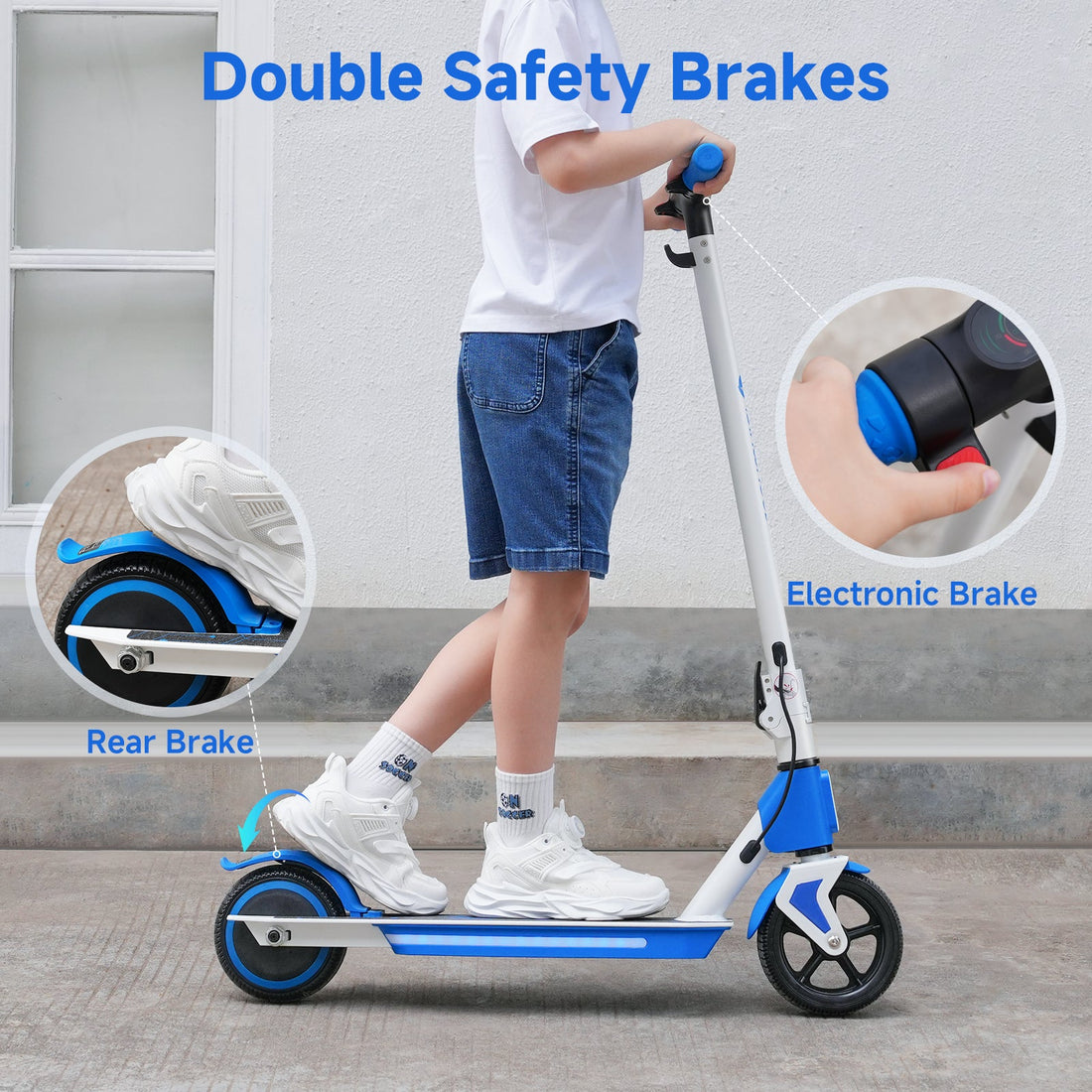 isinwheel S4 Kids' Electric Scooter — Weight, load and size