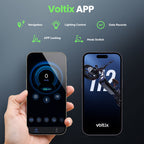 isinwheel EB1S Voltix app: navigation, lighting control, ride data, app lock and mode switch