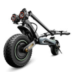 isinwheel GT4 Dual folded, front view with twin headlights