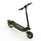 isinwheel D2 in green, front three-quarter view from above