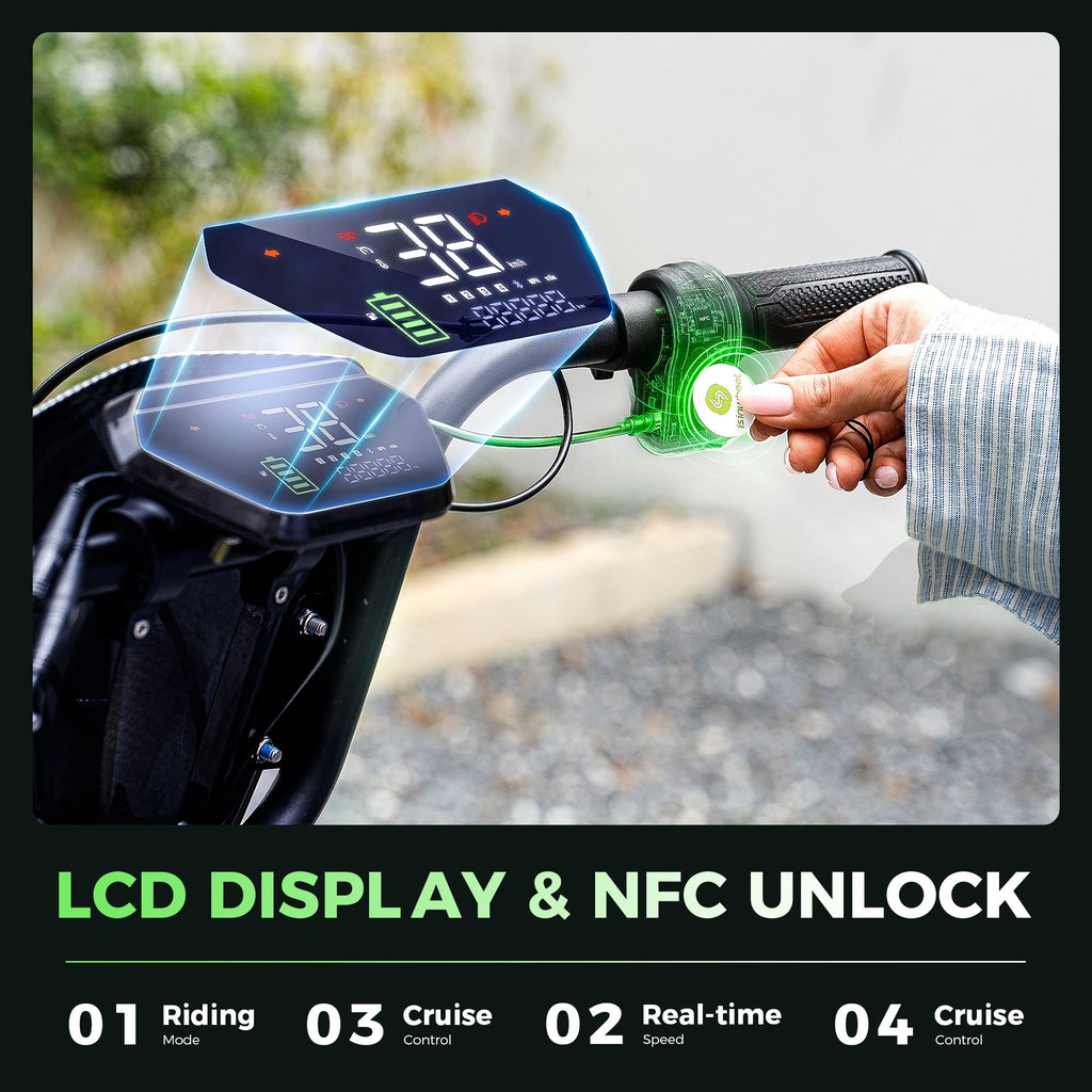 isinwheel H7Pro Commuting Electric Scooter with Seat