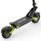 isinwheel D2 deck, rear suspension, hub motor and disc brake close-up