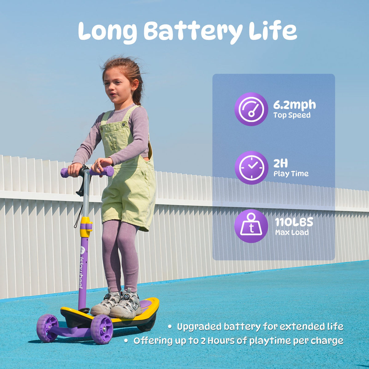 isinwheel MiniSpider 2-in-1 Kids' Electric Scooter