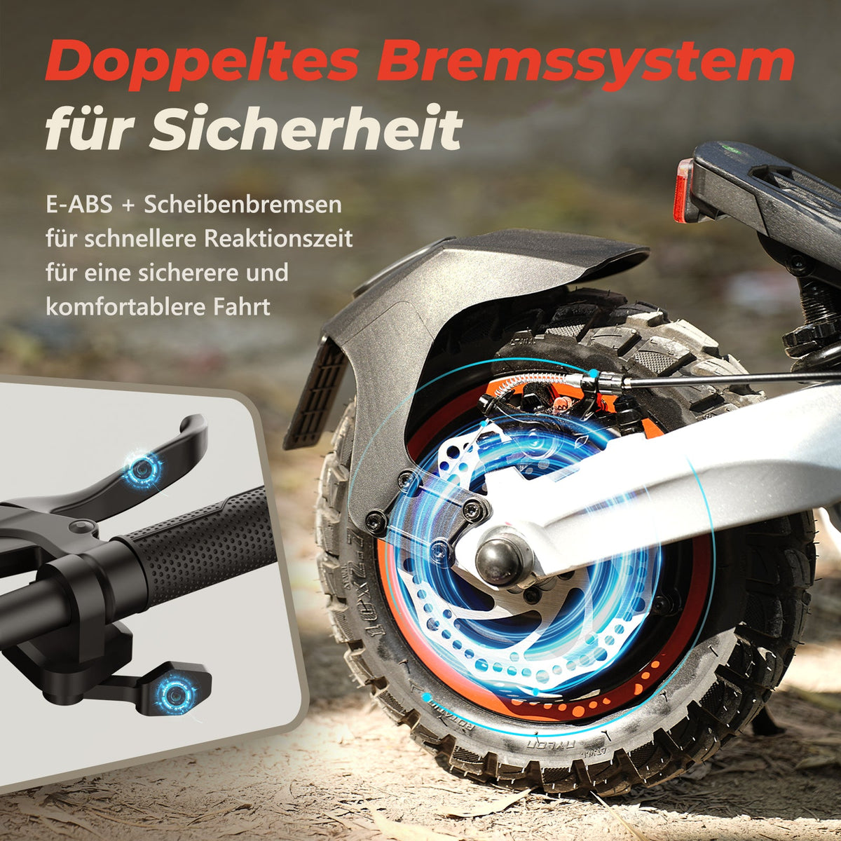 Circooter R3 Off-Road Electric Scooter (German version) — Black