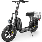 iScooter F7 Seated Electric Scooter — Grey-Black