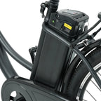 isinwheel U2 removable frame battery close-up