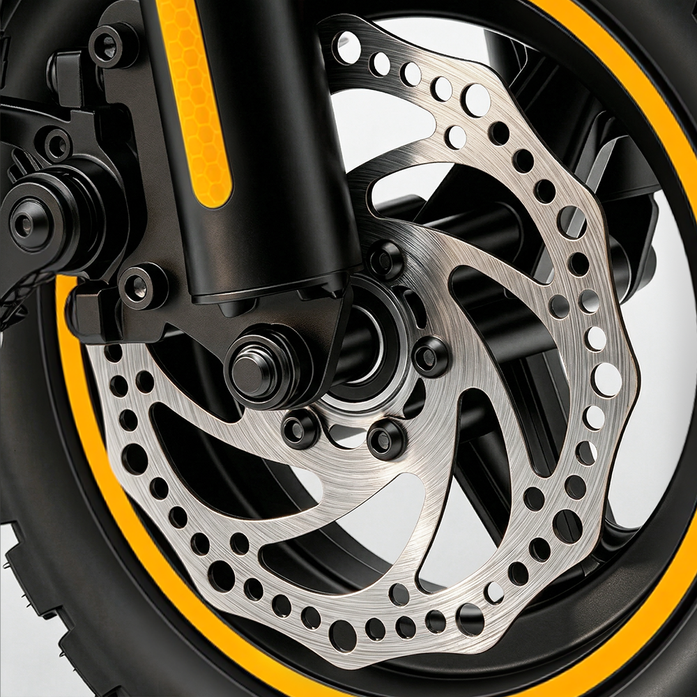 iScooter W9Air Off-Road Electric Scooter — Yellow