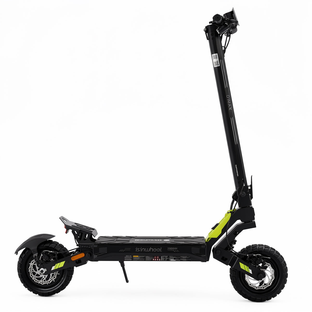 isinwheel D1 Max electric scooter, side profile from the other side