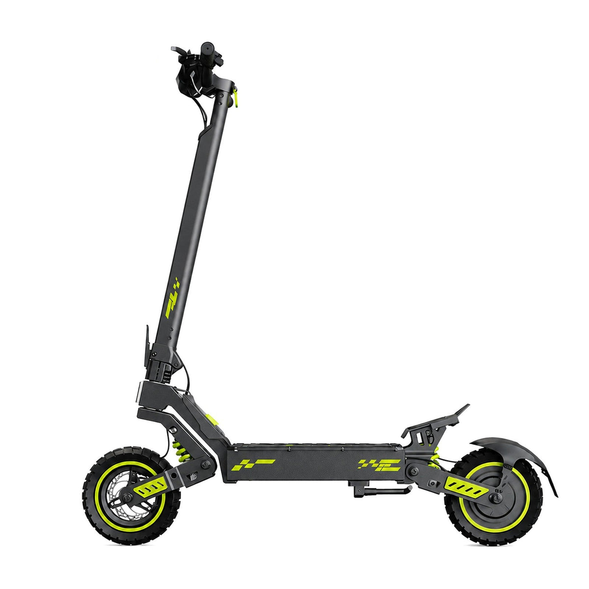 isinwheel D1 Plus off-road electric scooter, side view