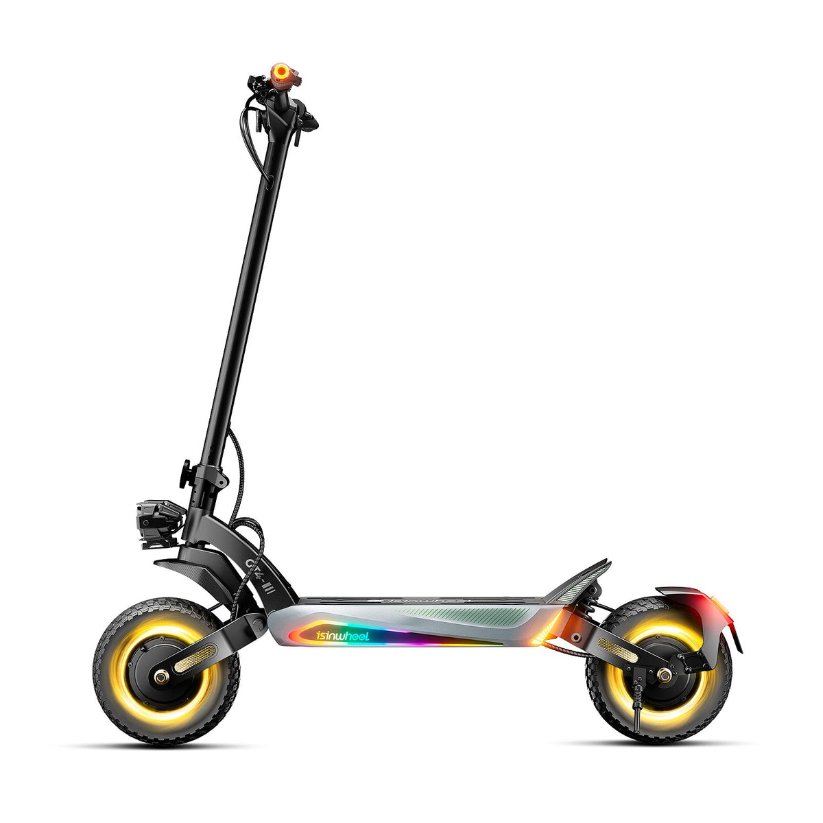 isinwheel GT4 Dual electric scooter, full side view