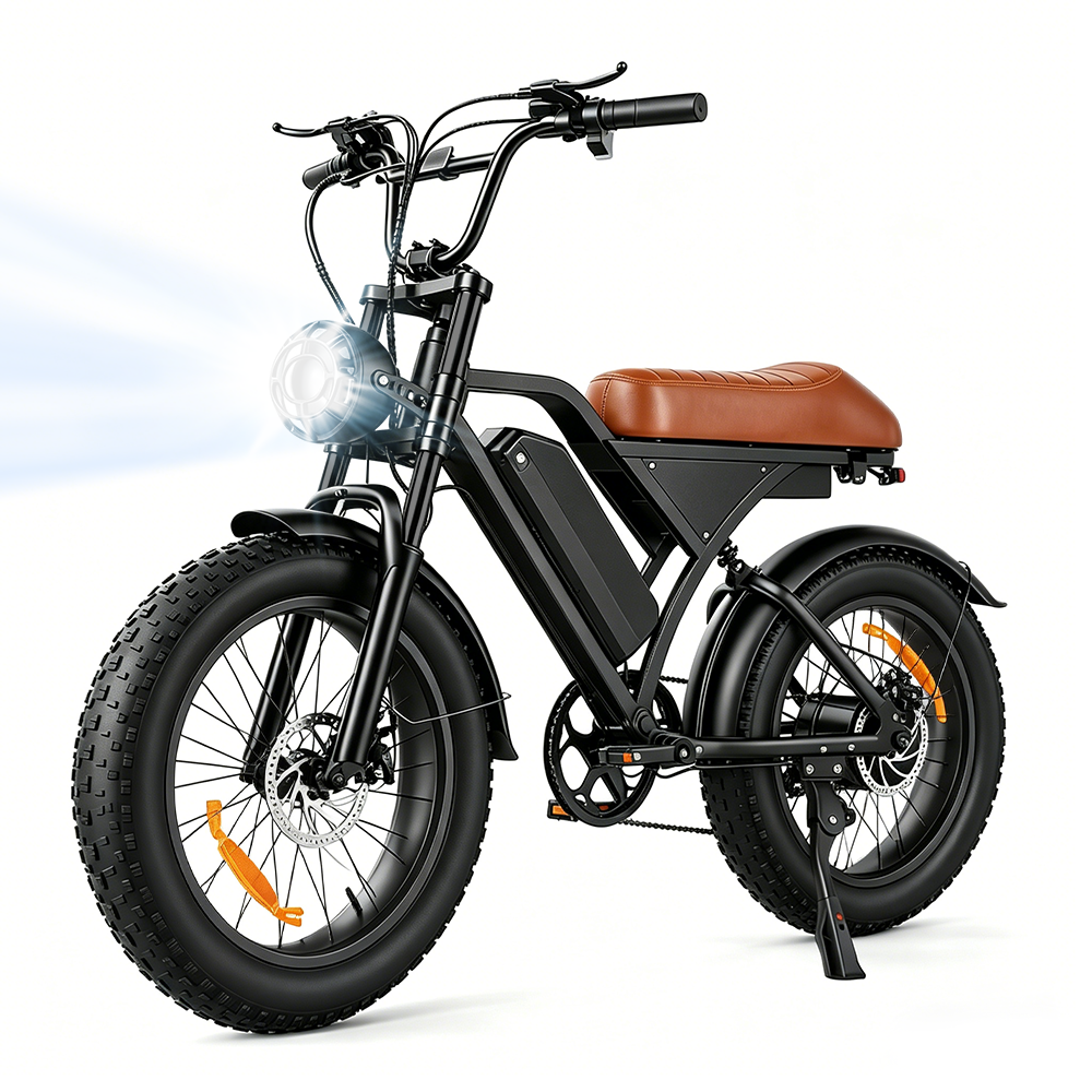 iScooter EB5Max Retro Fat-Tyre Electric Bike