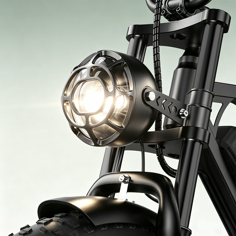 iScooter EB5Max Retro Fat-Tyre Electric Bike