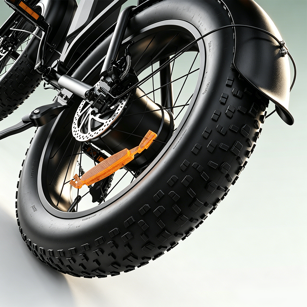 iScooter EB5Max Retro Fat-Tyre Electric Bike — Black