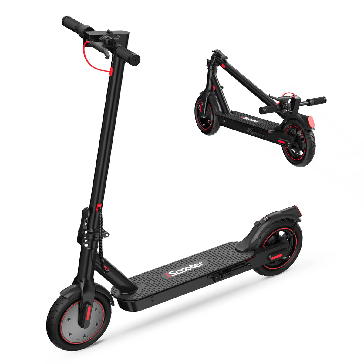 iScooter i8 Electric Scooter — Black
