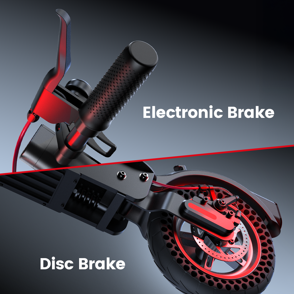 iScooter i9MAX Electric Scooter — Weight, load and size