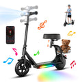 iScooter iK7 2-in-1 Kids' Electric Scooter — Black