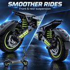 isinwheel D1 front and rear suspension