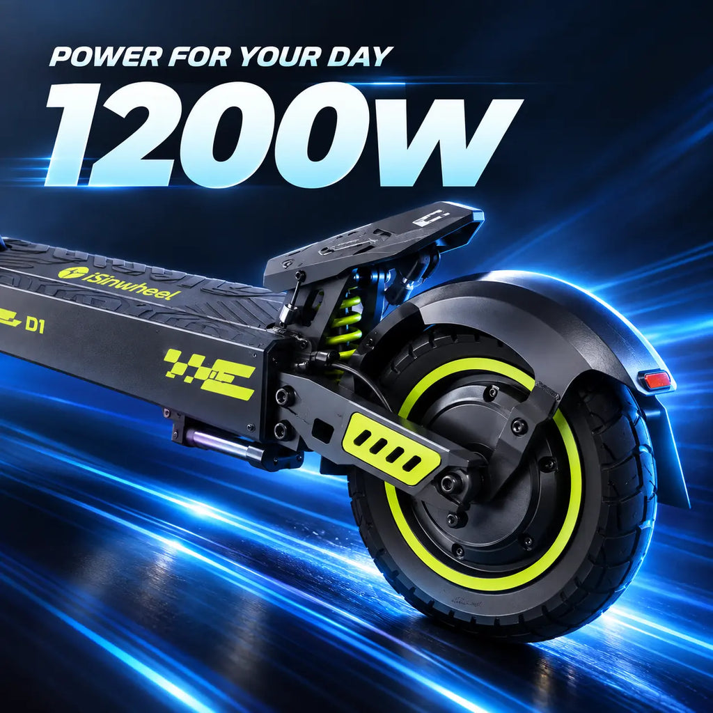 isinwheel D1 Plus 1200 W rear hub motor