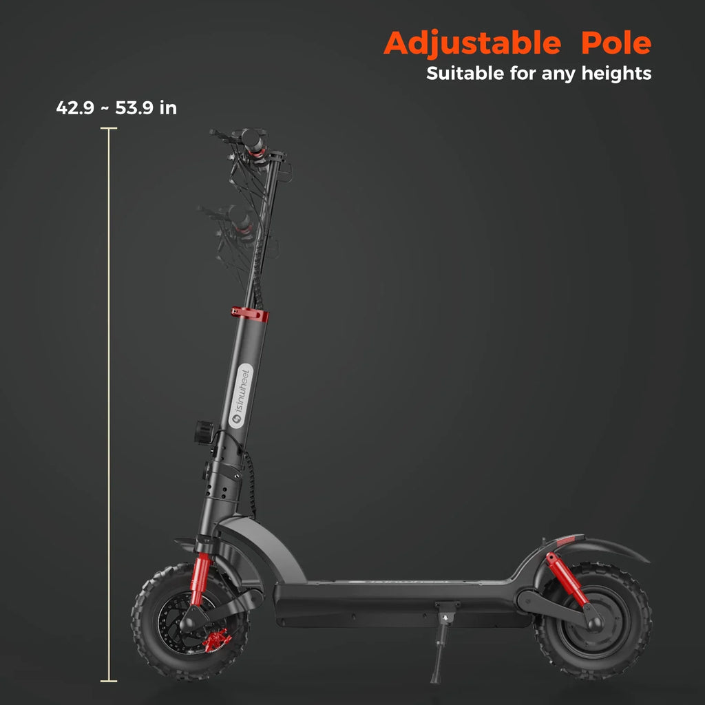 isinwheel GT2 Off-Road Electric Scooter — Black