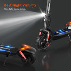 isinwheel GT2 Off-Road Electric Scooter — Black