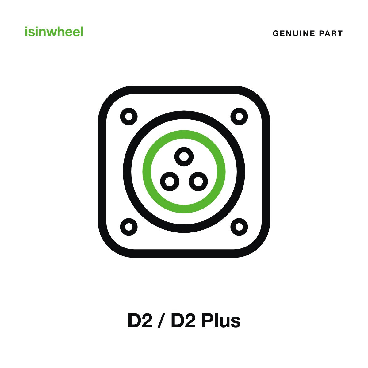 Genuine isinwheel Charging Port for the D2 / D2 Plus