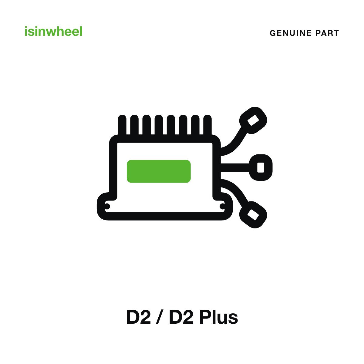 Genuine isinwheel Controller for the D2 / D2 Plus