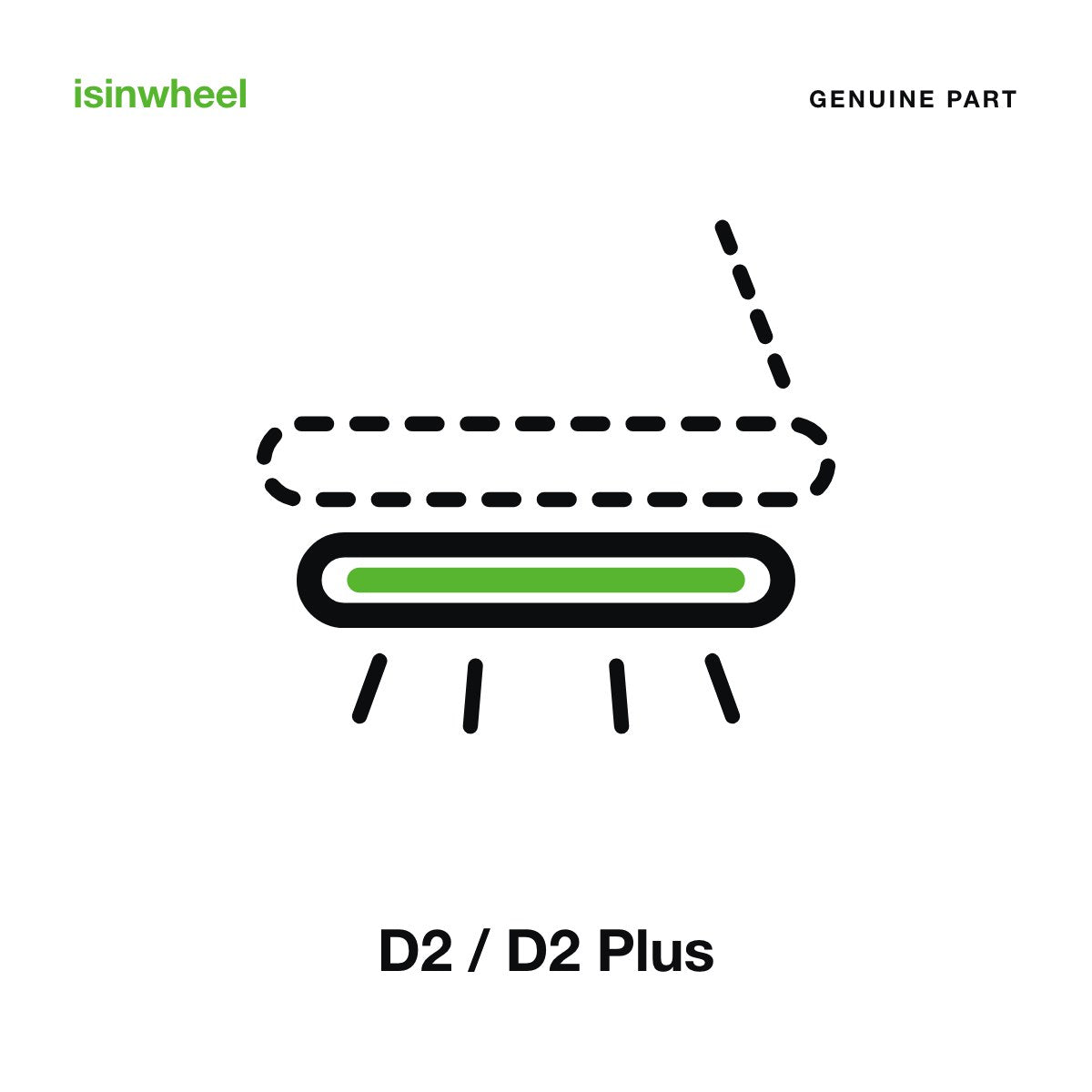 Genuine isinwheel Deck Ambient Lights with Housings for the D2 / D2 Plus
