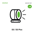 Genuine isinwheel Spotlights, Set of 4 for the D2 / D2 Plus
