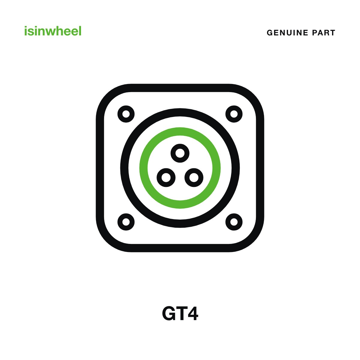 Genuine isinwheel Charging Port for the GT4