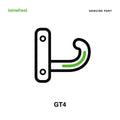 Genuine isinwheel Folding Hook for the GT4