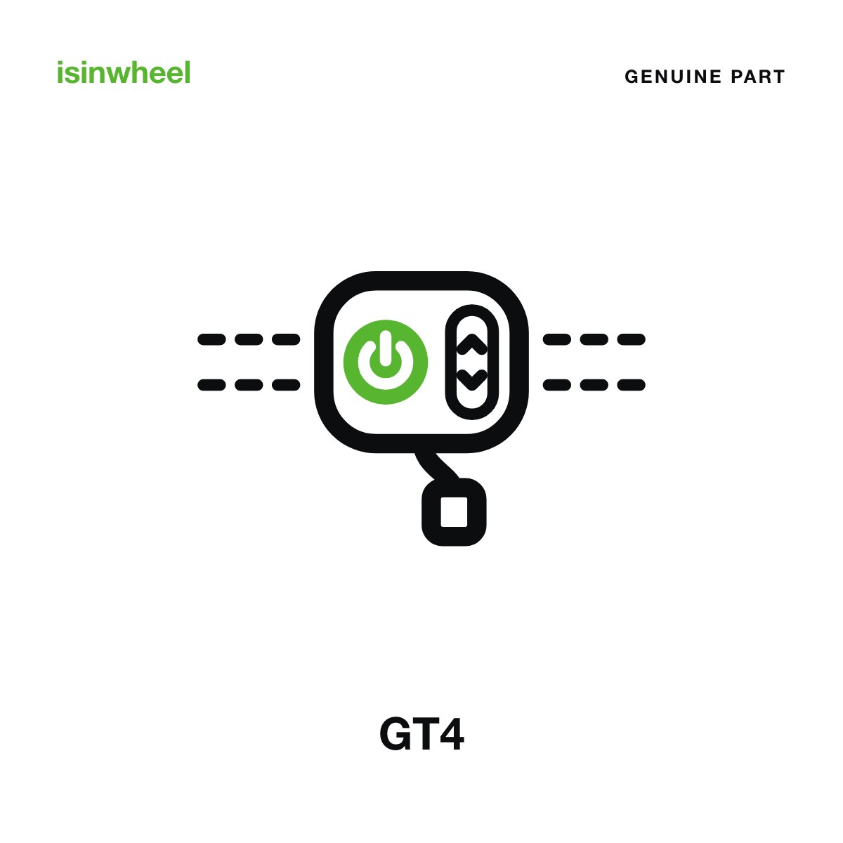 Genuine isinwheel Multifunction Switch for the GT4