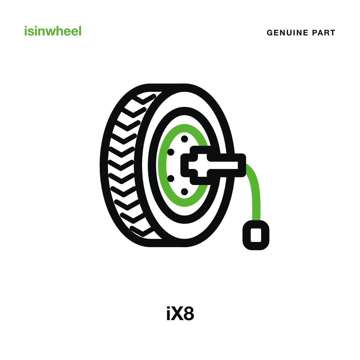 Genuine isinwheel Motor Wheel for the iX8