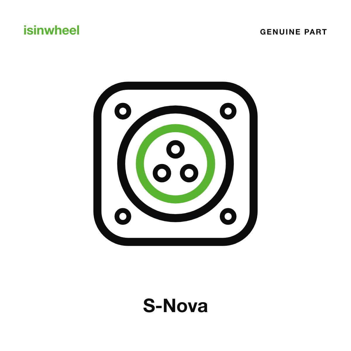 Genuine isinwheel Charging Port for the S-Nova