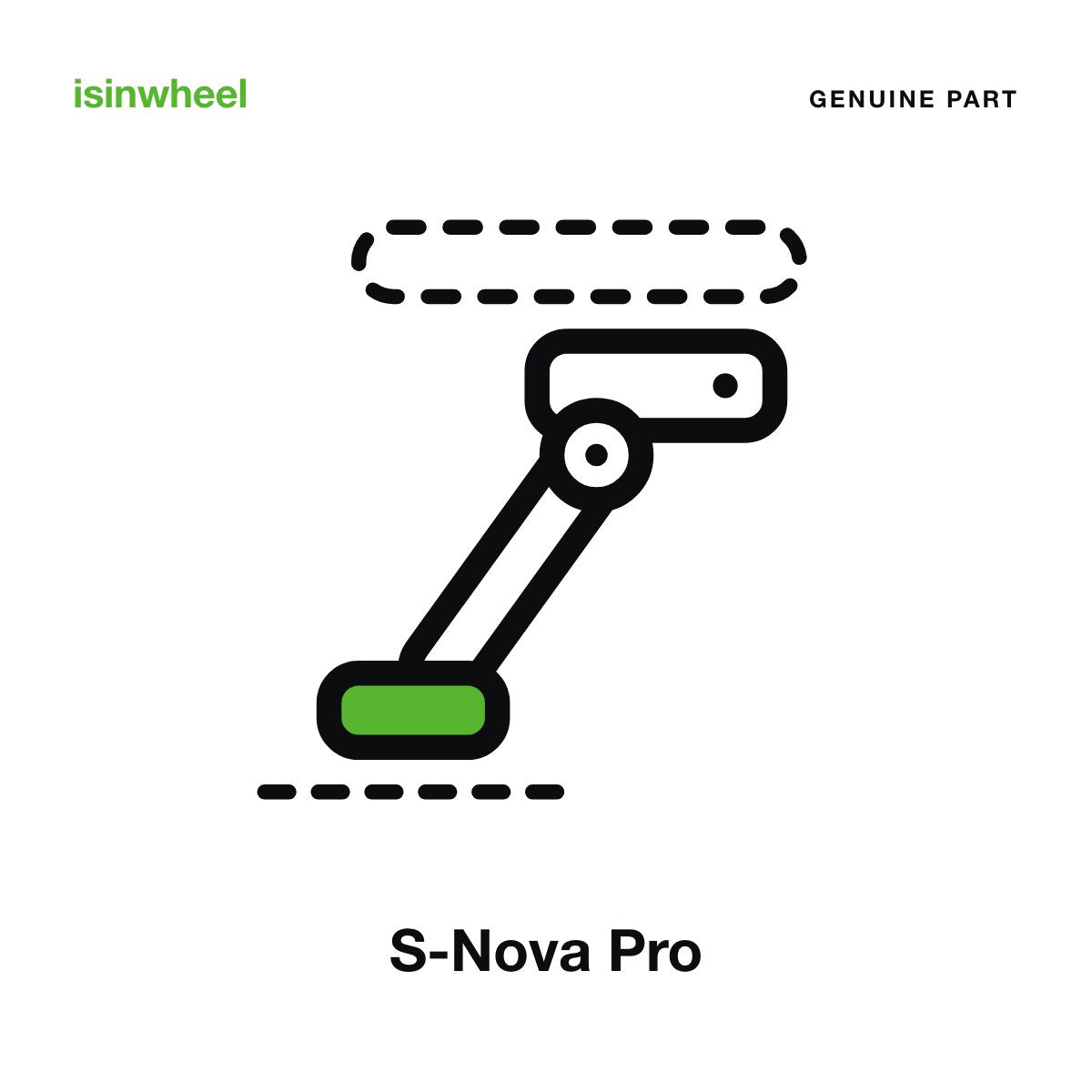 Genuine isinwheel Kickstand for the S-Nova Pro