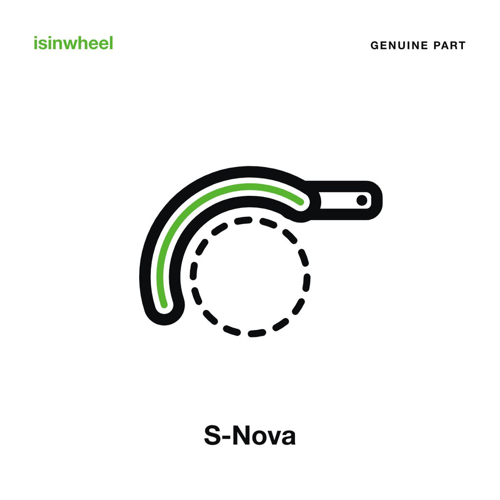 Genuine isinwheel Rear Mudguard for the S-Nova