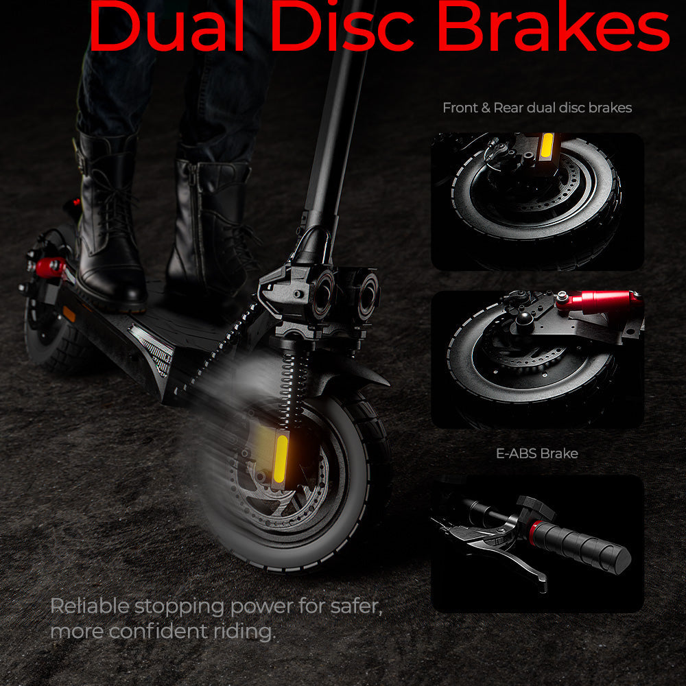 iScooter iX4 Off-Road Electric Scooter — Black