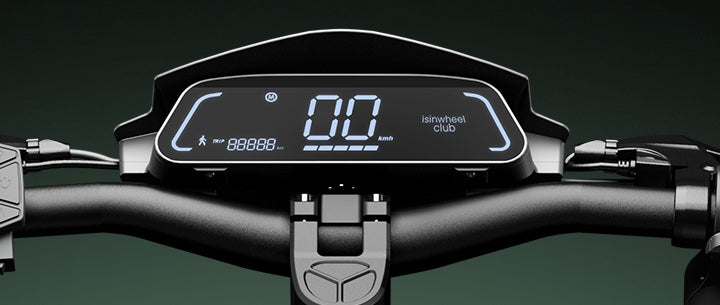 D1 Max — Slim display en de isinwheel Club-app