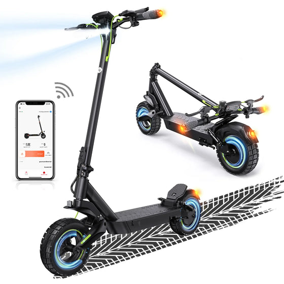 isinwheel S10MAX elløbehjul til pendling — 60 km rækkevidde