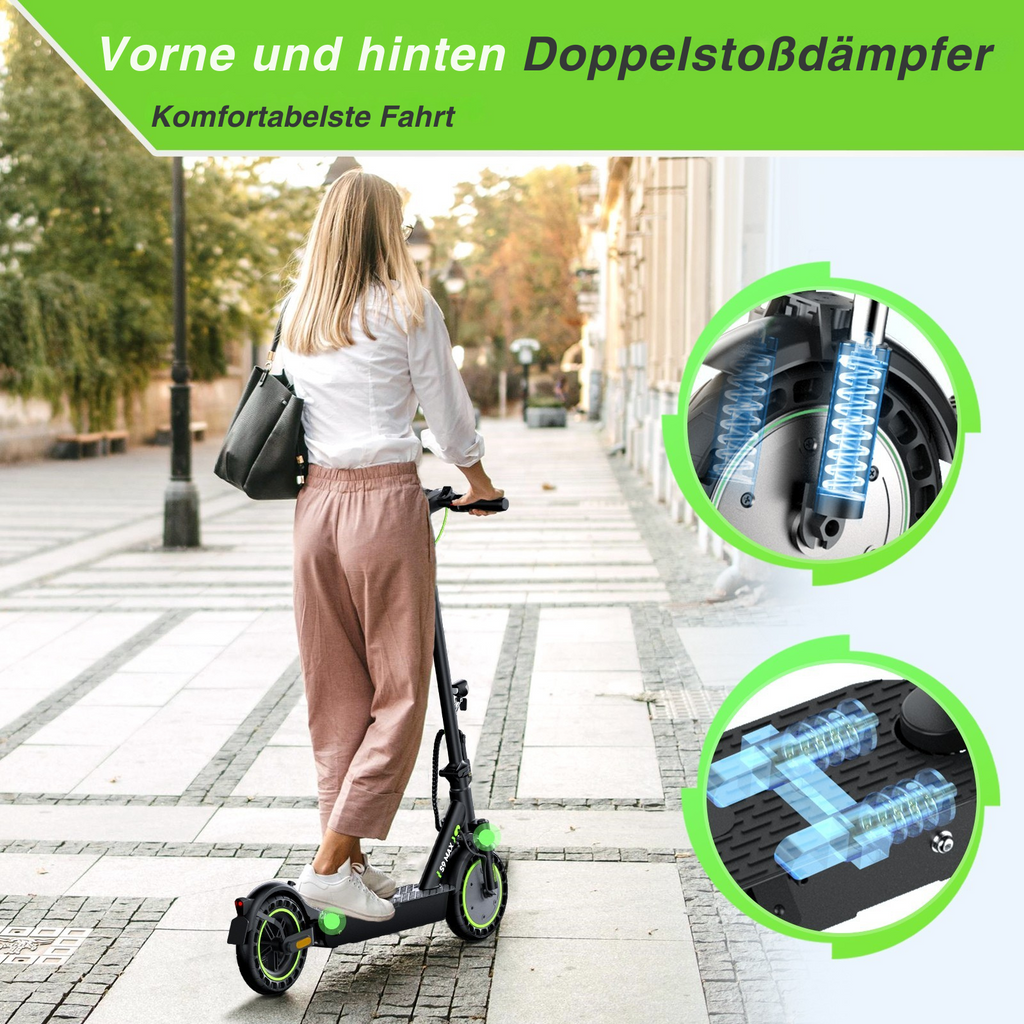 isinwheel S9MAX Electric Scooter (German version) — Black