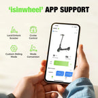 isinwheel app for the S9 Pro: lock, cruise control and riding modes