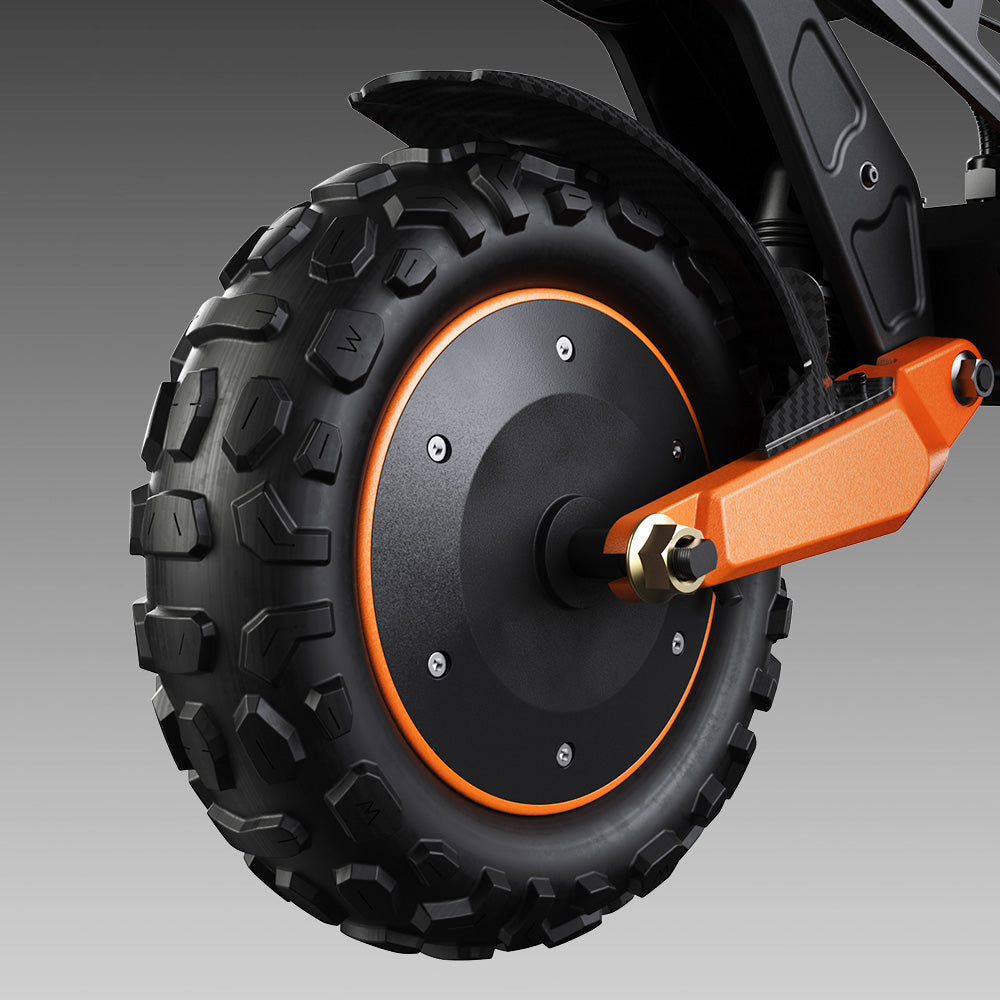 iScooter W12 Dual Motor All-Terrain Electric Scooter — Black
