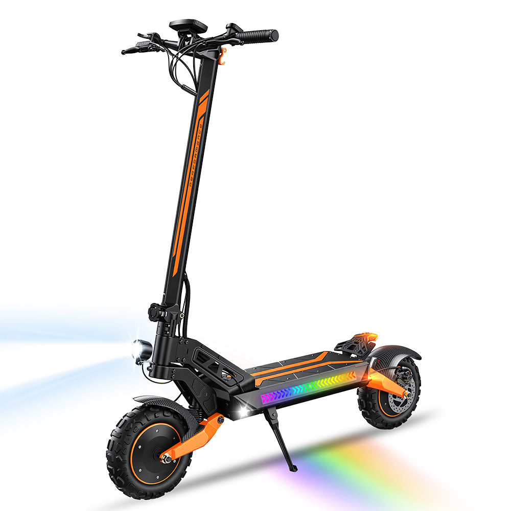 iScooter W12 Dual Motor All-Terrain Electric Scooter — Black