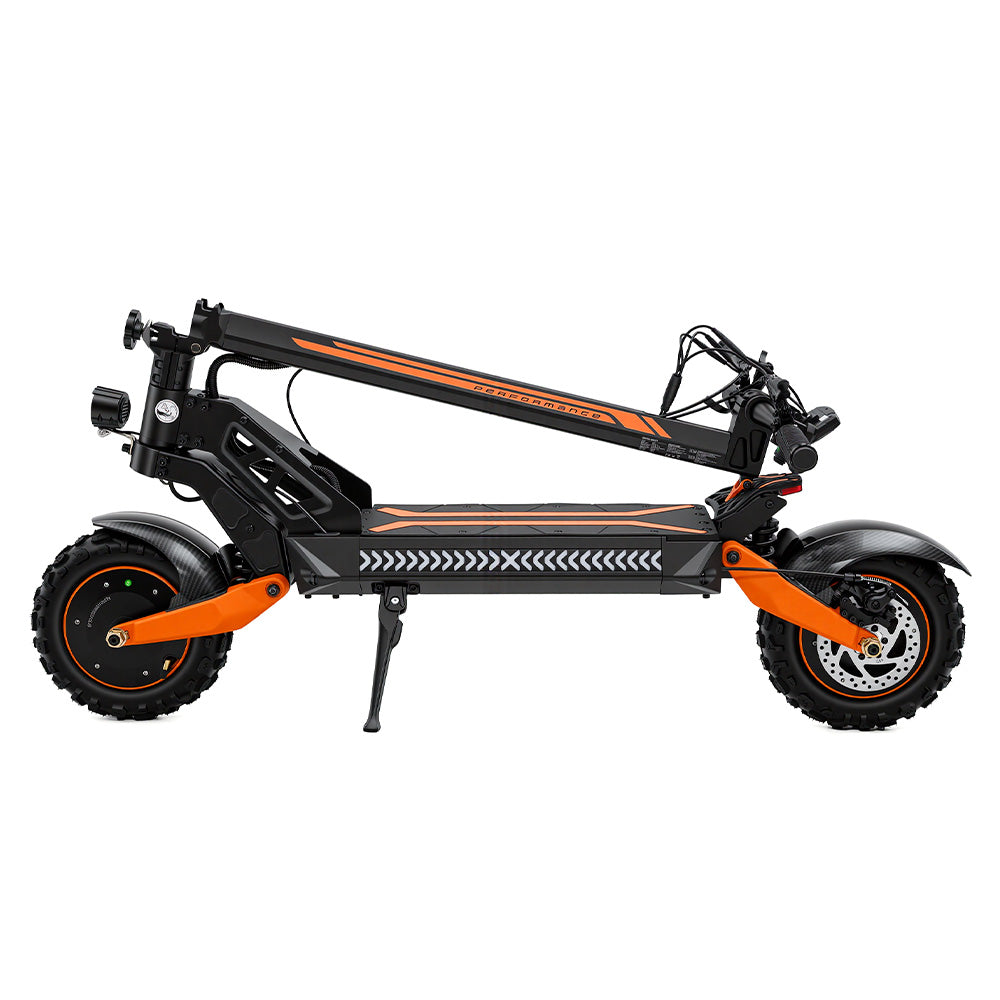 iScooter W12 Dual Motor All-Terrain Electric Scooter — Black